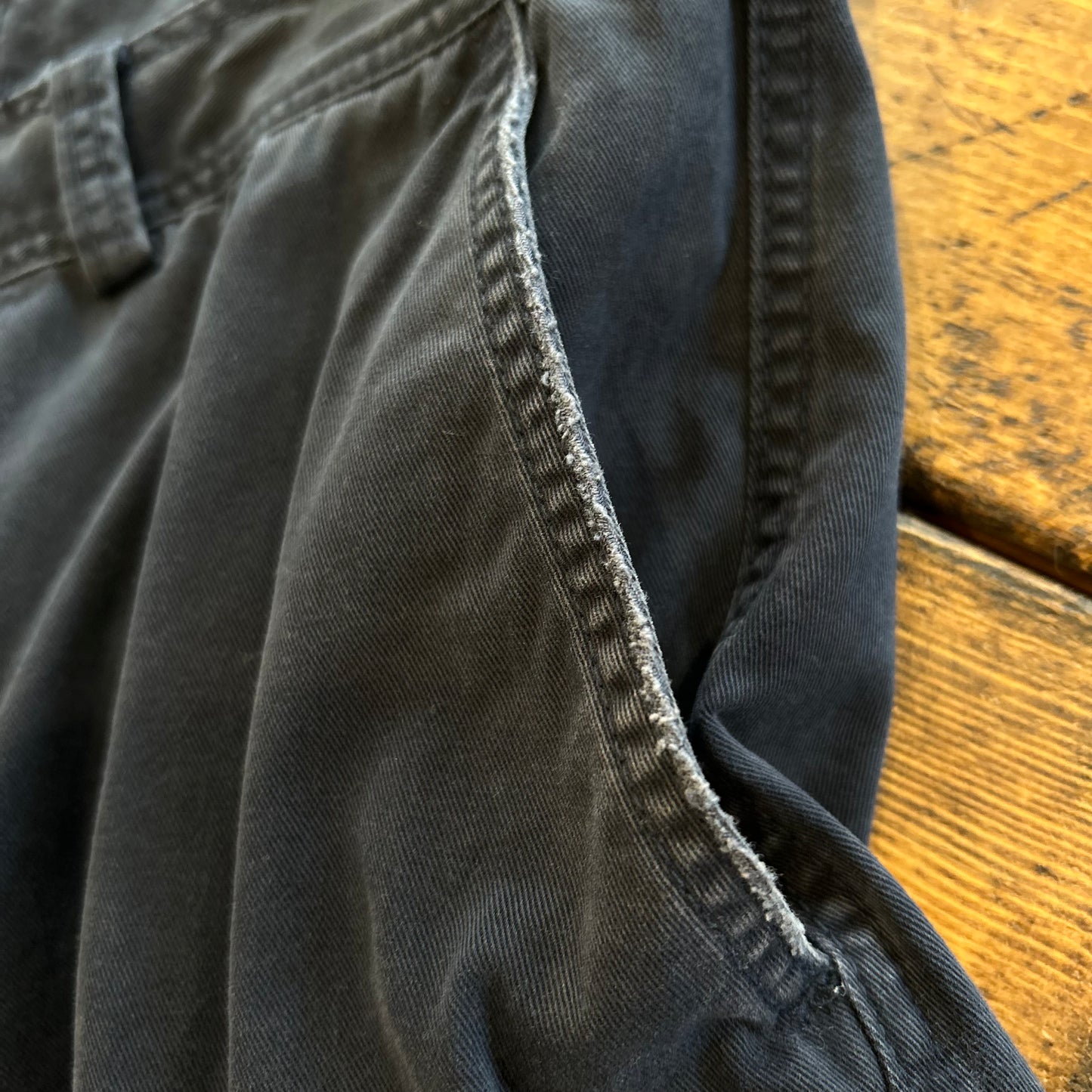 90's Polo Ralph Lauren ”POLO 67 CHINO"ラルフ ミリタリーカーゴショーツ ハーフバンツ ネイビー(W34)/B2303P-SO