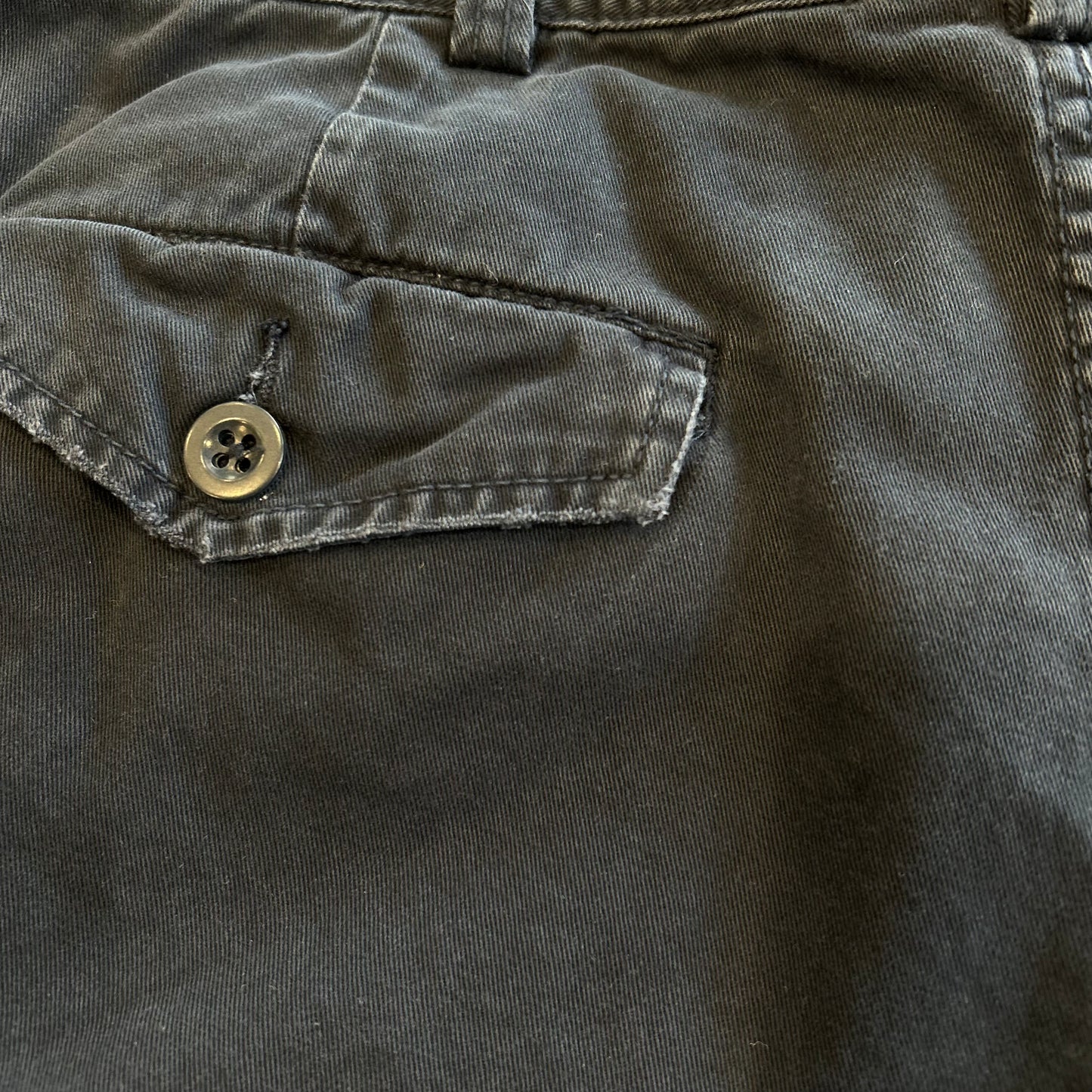 90's Polo Ralph Lauren ”POLO 67 CHINO"ラルフ ミリタリーカーゴショーツ ハーフバンツ ネイビー(W34)/B2303P-SO