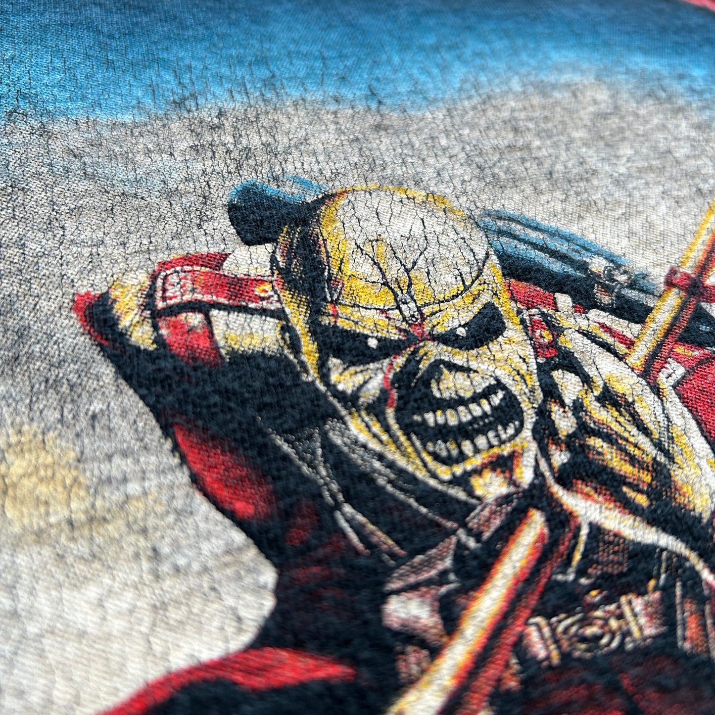 00's IRON MAIDEN アイアンメイデン"The Trooper"明日なき戦い Tシャツ 黒(XL)/A7247T-SO
