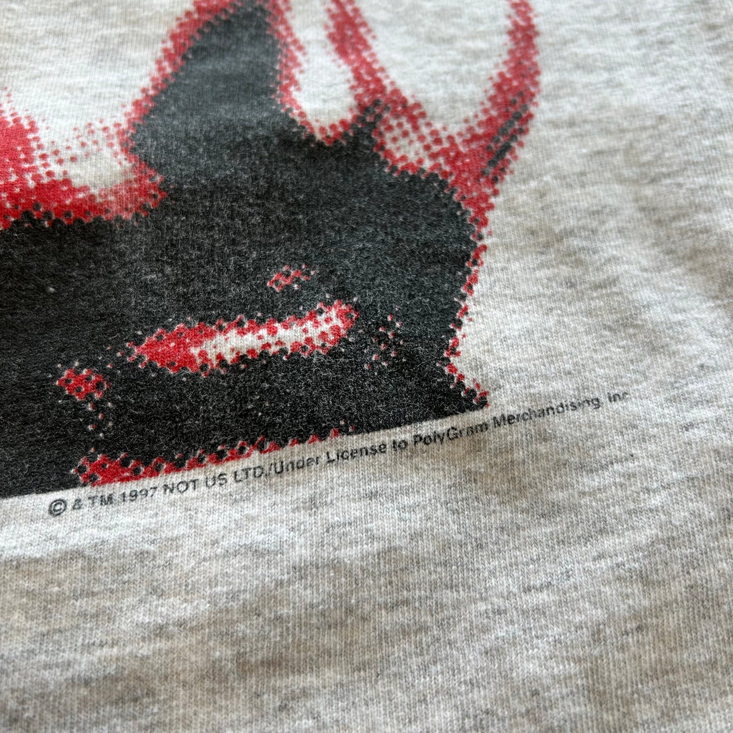 90's U2 POP MART TOUR97' ツアーTシャツ グレー(XL)/A7246T-SO