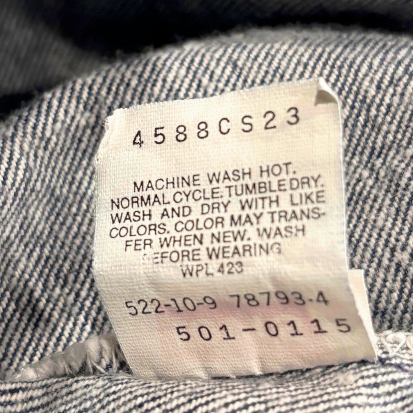 80's Levi's リーバイス USA製 501 デニムパンツ (W34/L32)P-SO