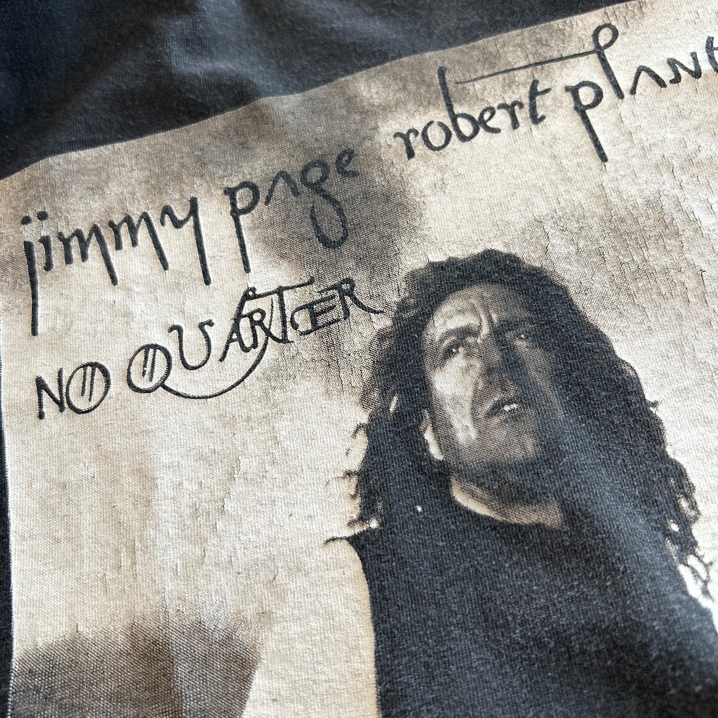 90's ジミー・ペイジ &ロバート・プラント"No Quarter"ワールドツアー95' TシャツA7245T-SO
