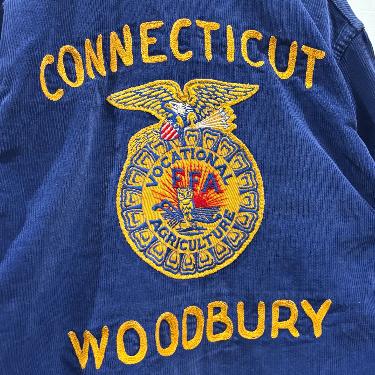 70's FFA ジャケット "Connecticut" 紺 (38)/A9562J-SO