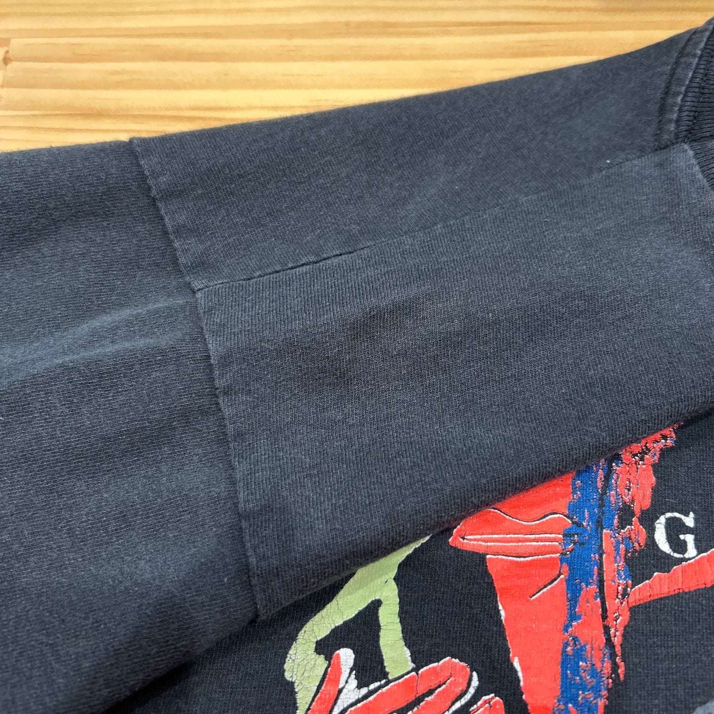 90's rock GARDEN Tシャツ ブラック (不明)/A7059T-SO