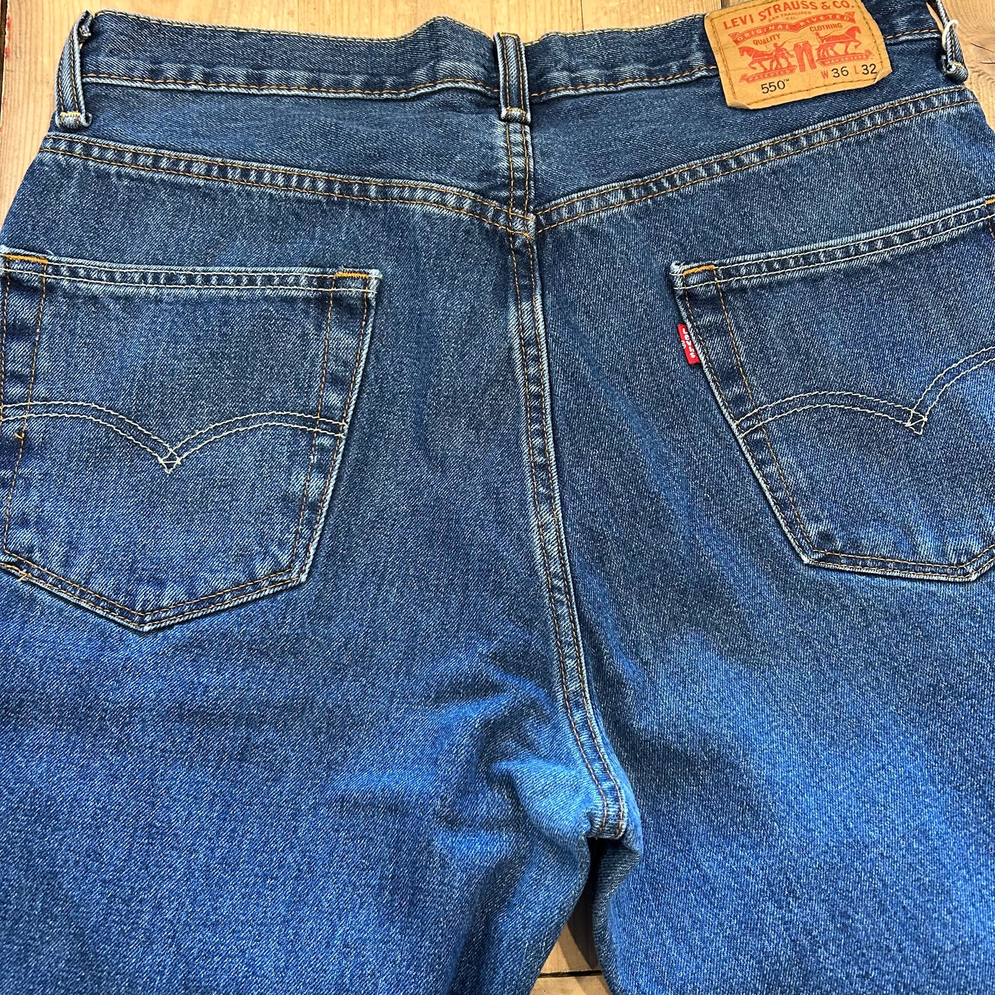 00's levi's 550 デニムパンツ (36×32)/B0821P-SO
