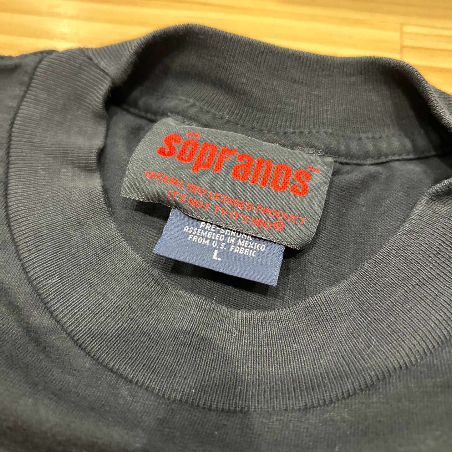 00's THE Sopranos "BADA BING !" ドラマ Tシャツ (L)/A7249T-SO