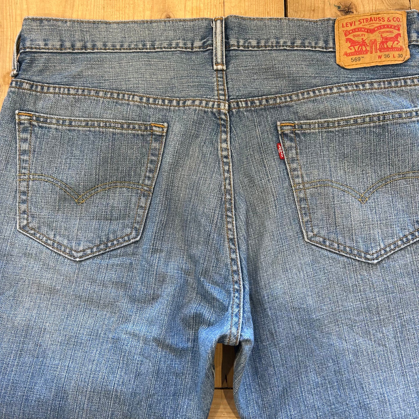 Levi's 569 デニムパンツ (36×30)/B0811P-SO