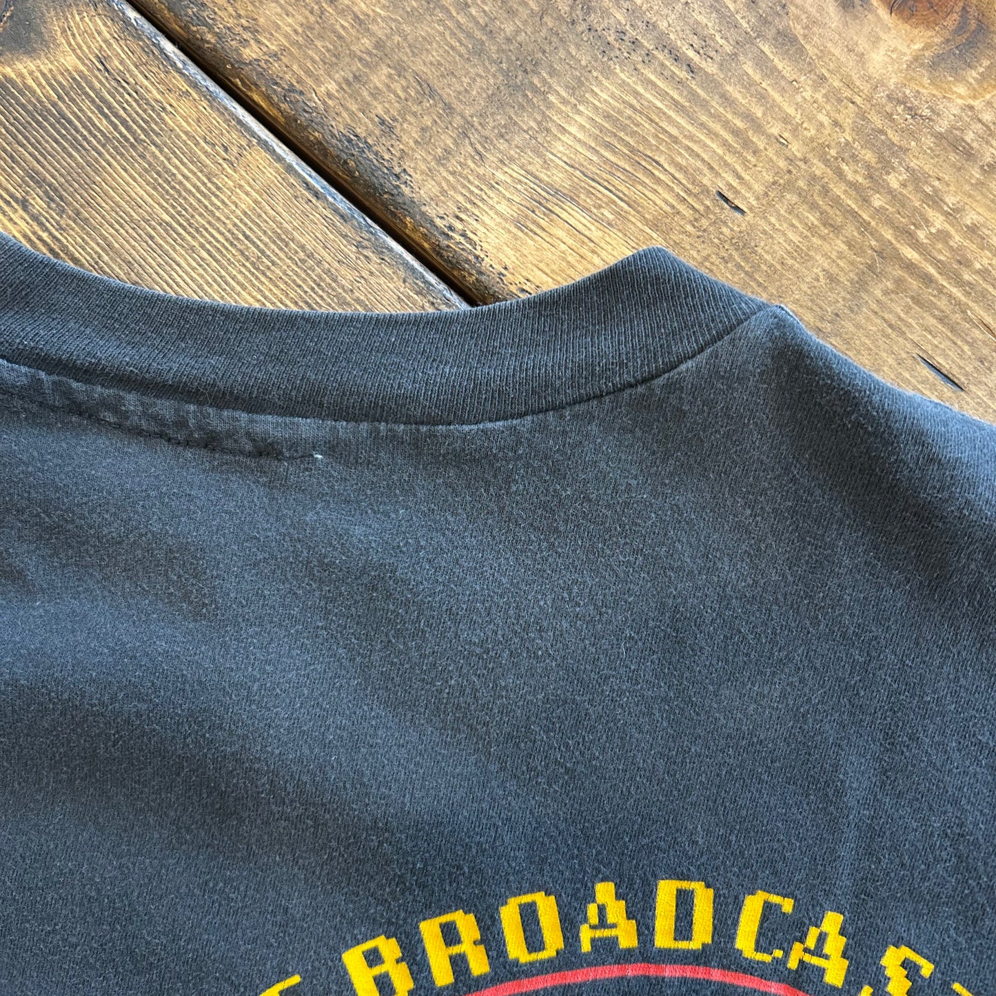 90's U2 "OUTSIDE BROADCAST"ツアーTシャツ 黒/A7254T-SO