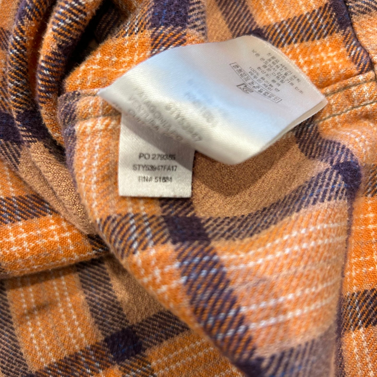 00's Patagonia ORGANIC COTTON パタゴニア ネルシャツ(L)/A6242SH-SO