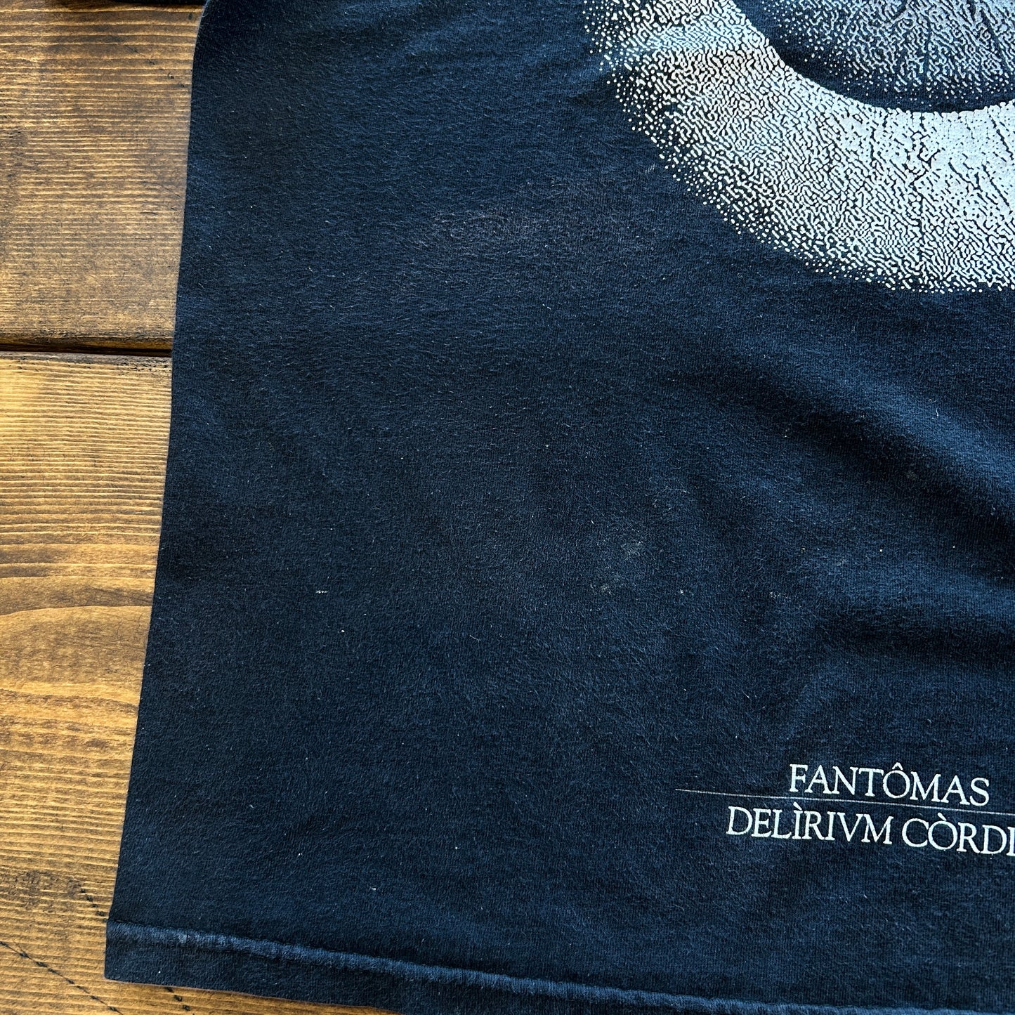 00's Fantômas ファントマ 3rdアルバム"Delìrium Còrdia"Tシャツ 黒/A7263T-SO