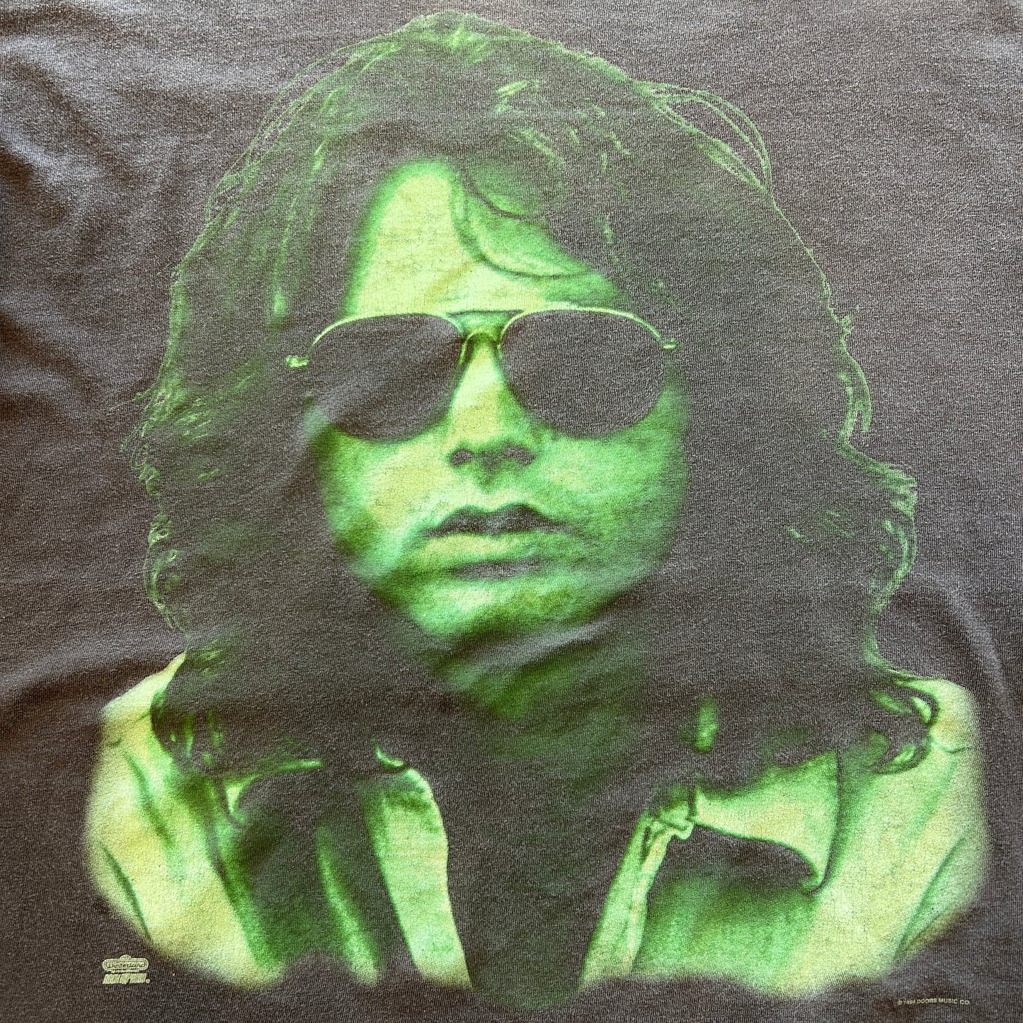 90's Winterland The Doors ドアーズ ジム・モリソン フォトTシャツ 黒(XL)/A7262T-SO