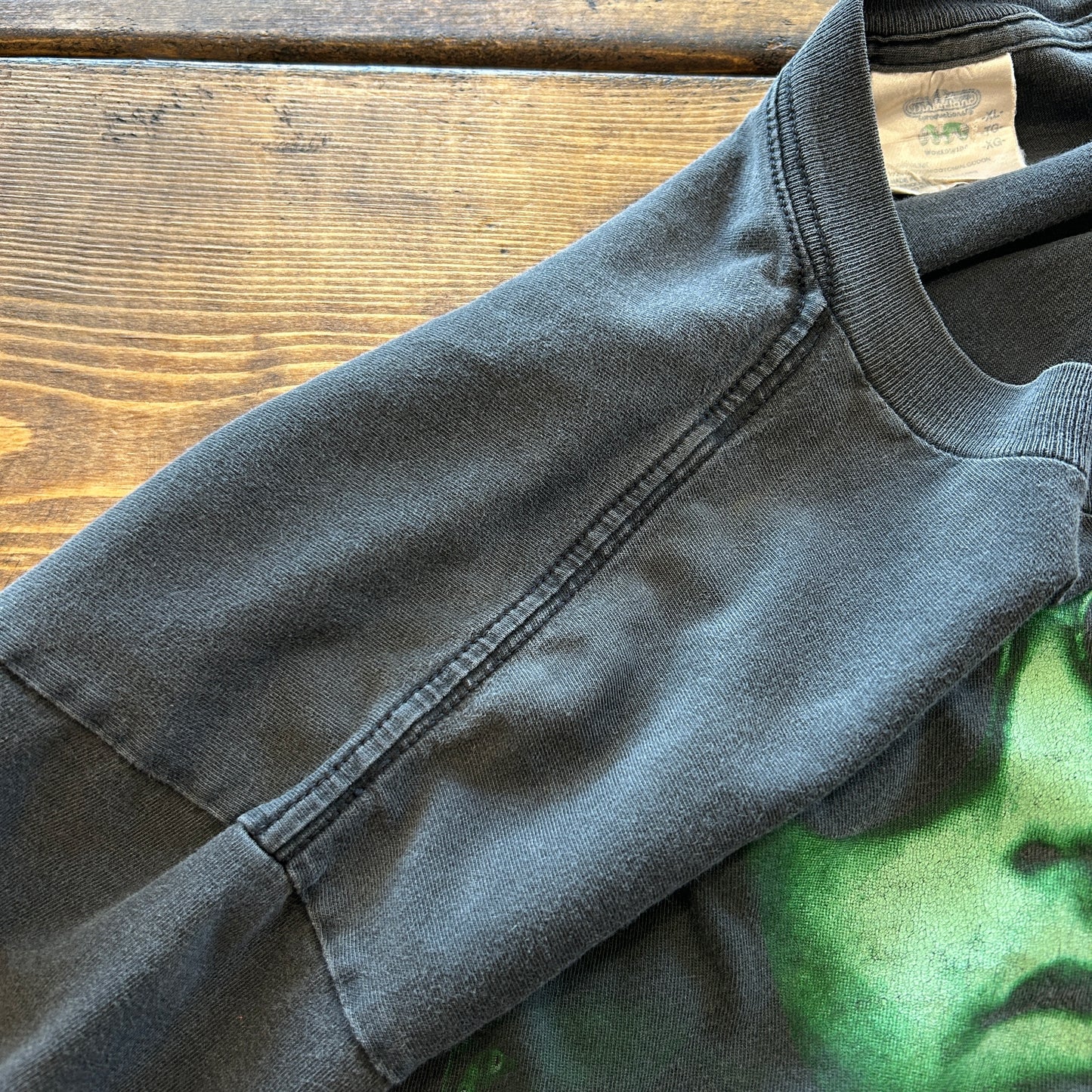 90's Winterland The Doors ドアーズ ジム・モリソン フォトTシャツ 黒(XL)/A7262T-SO