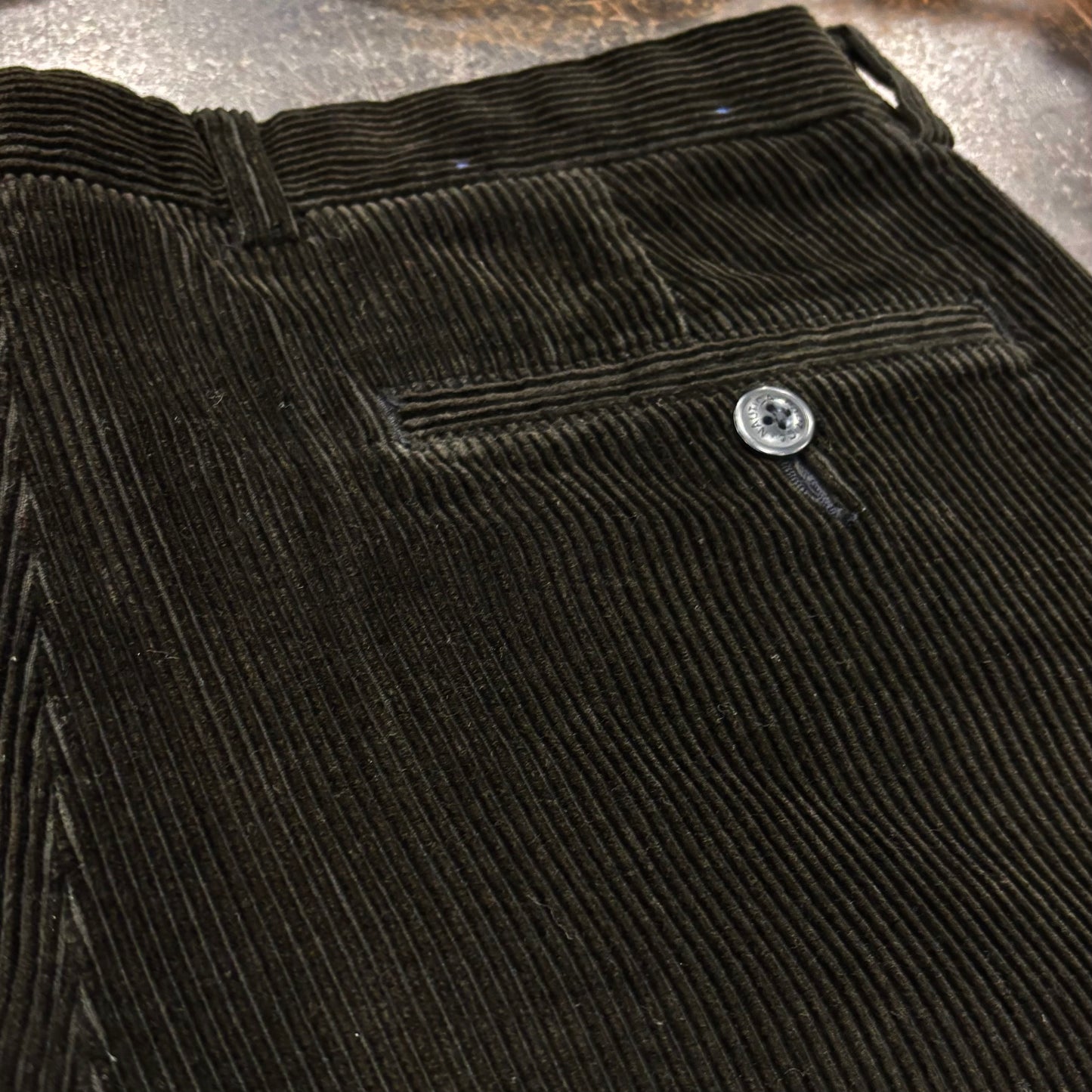 90's NAUTICA ノーティカ コーデュロイ パンツ 黒 (W34/L34) /B1368P-SO