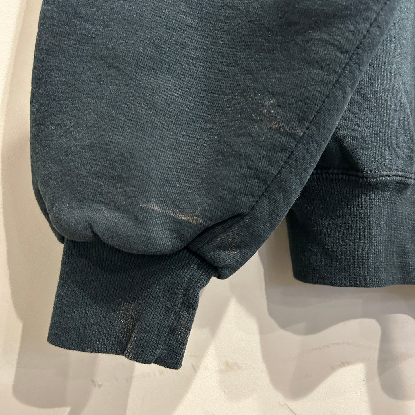 90's Russell Athletic ラッセル ブランクスウェット 無地 USA製 黒(M)/A9046S-SO