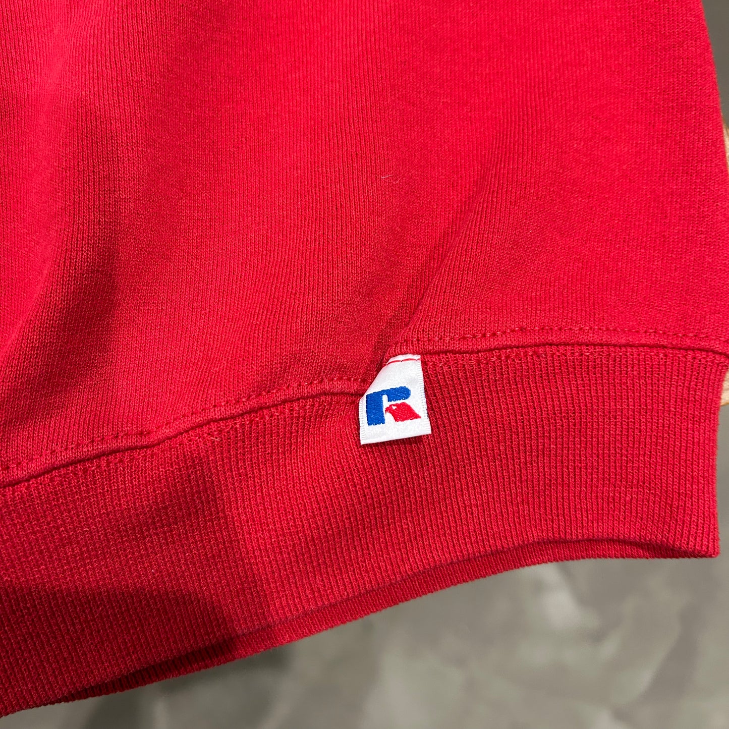 90's Russell Athletic ラッセル スウェット ウィングフット 赤(XL)/A5230S-SO