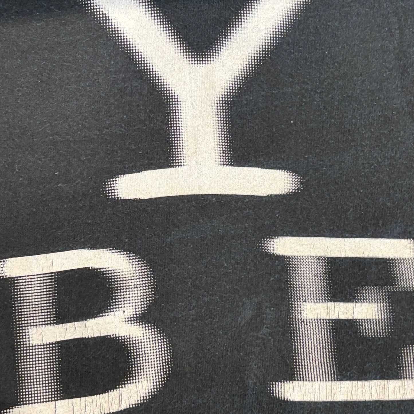 90's X-AM Warner Bros Y Be NORMAL モーションロゴTシャツ 黒 (XL)/B2579T-SO