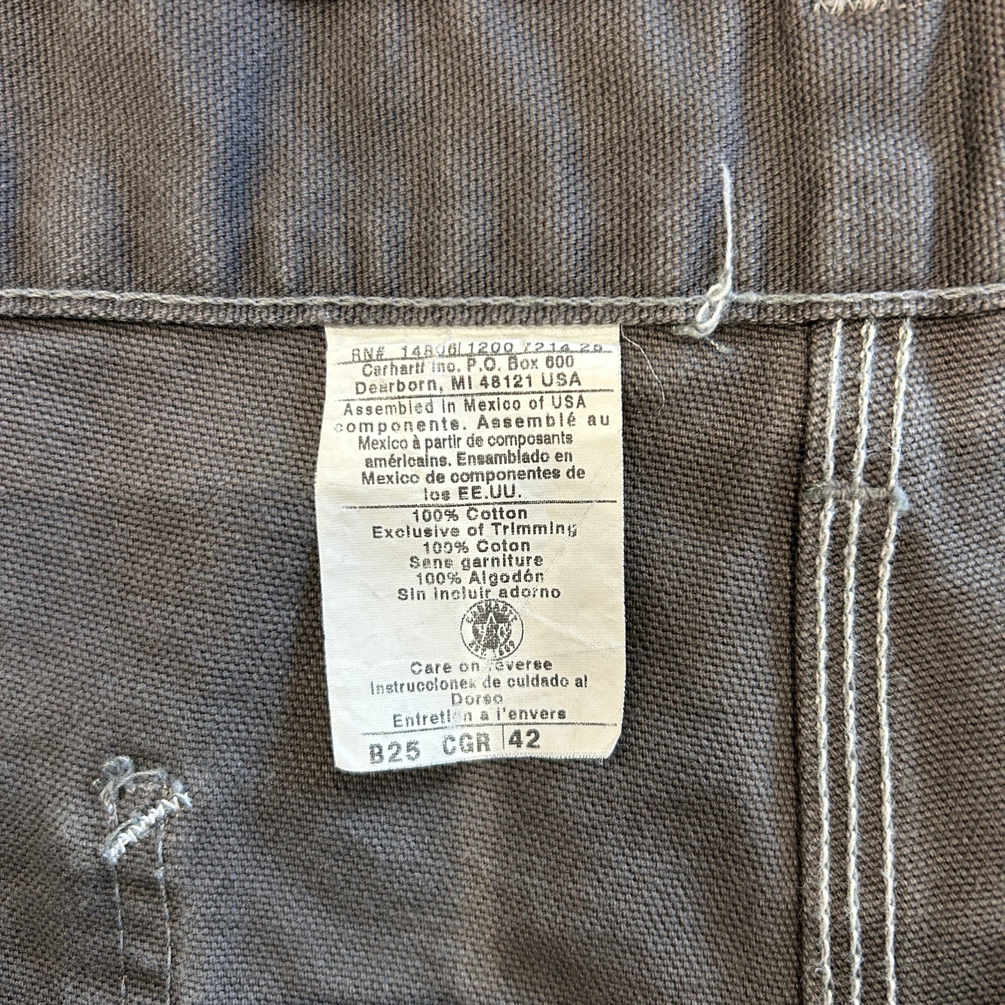 00's Carhartt カーハート ペインターショーツ ハーフパンツ B25 CGR (W42)/A3122P-SO