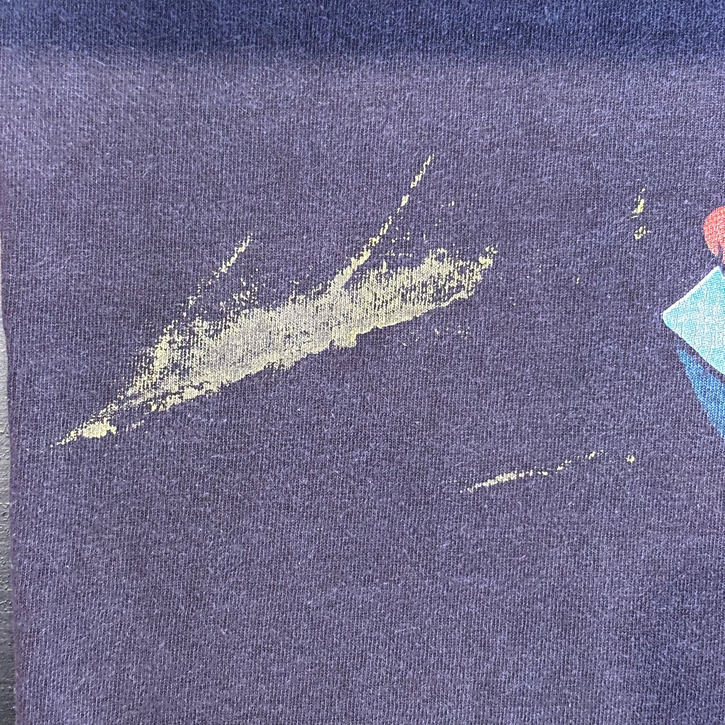 80's Disney Fantasia Magician 魔法使いミッキー ディズニーTシャツ 黒 (L)/A7192T-SO