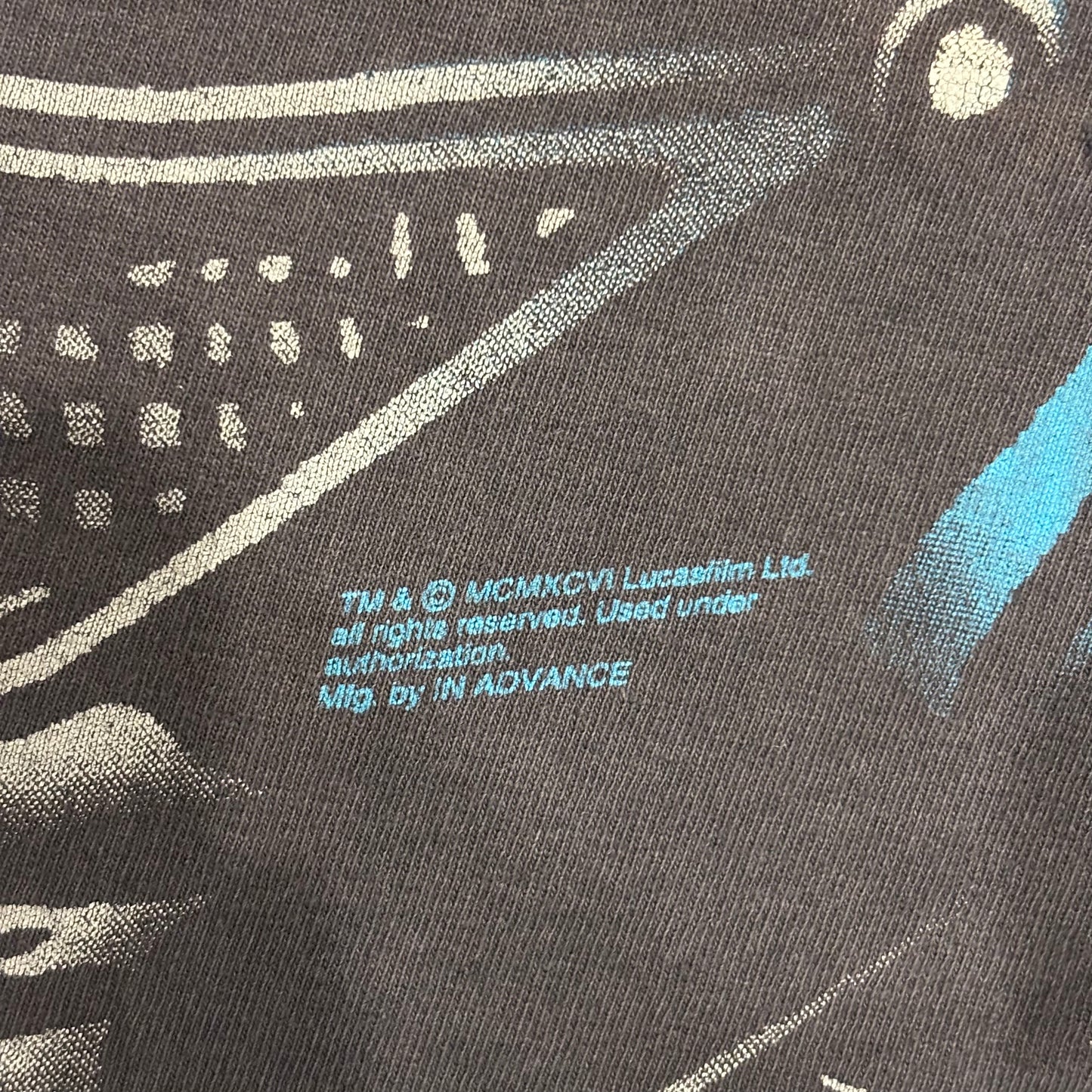90's TULTEX "DARTH VADER" STAR WARS ダースベイダー Tシャツ 黒 (L)/B2664T-SO