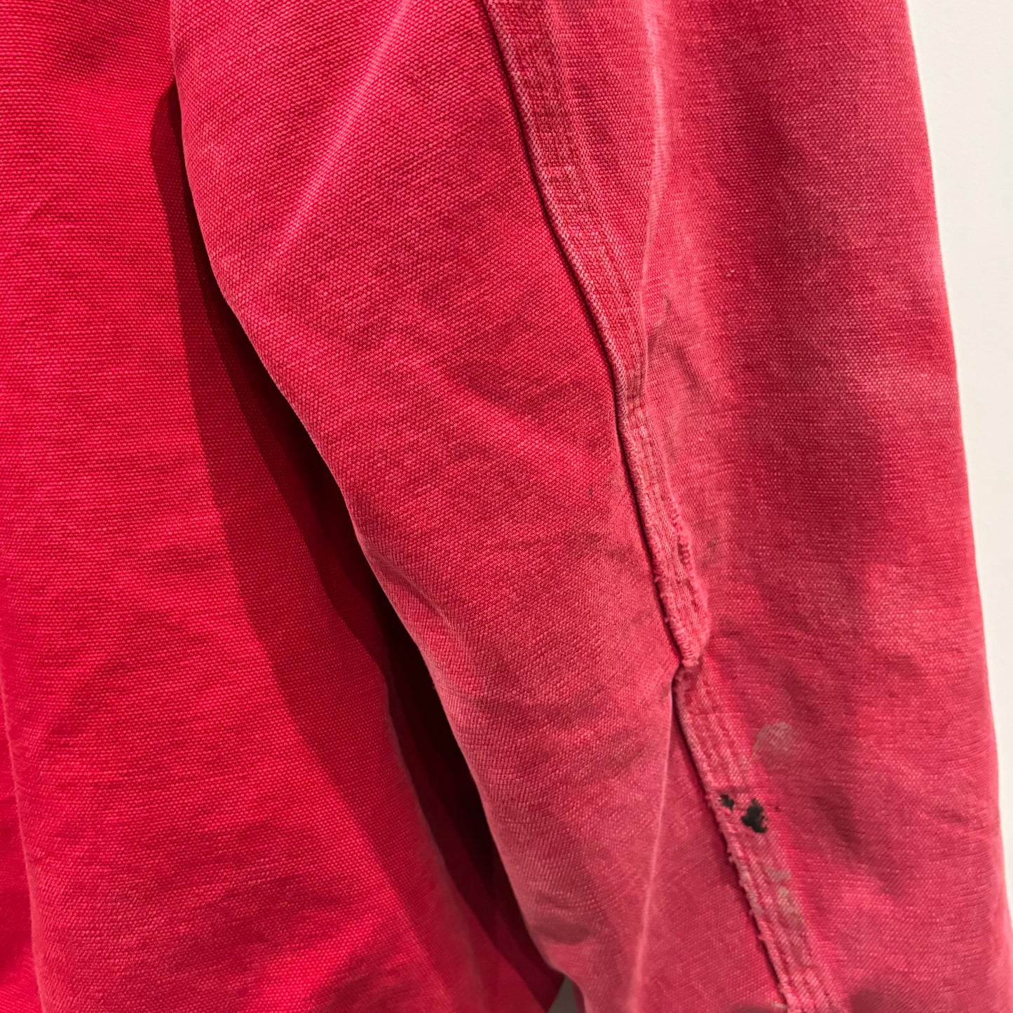 00's Carhartt カーハート アクティブジャケット 企業ロゴ入り 赤 (L)/AB0028J-SO