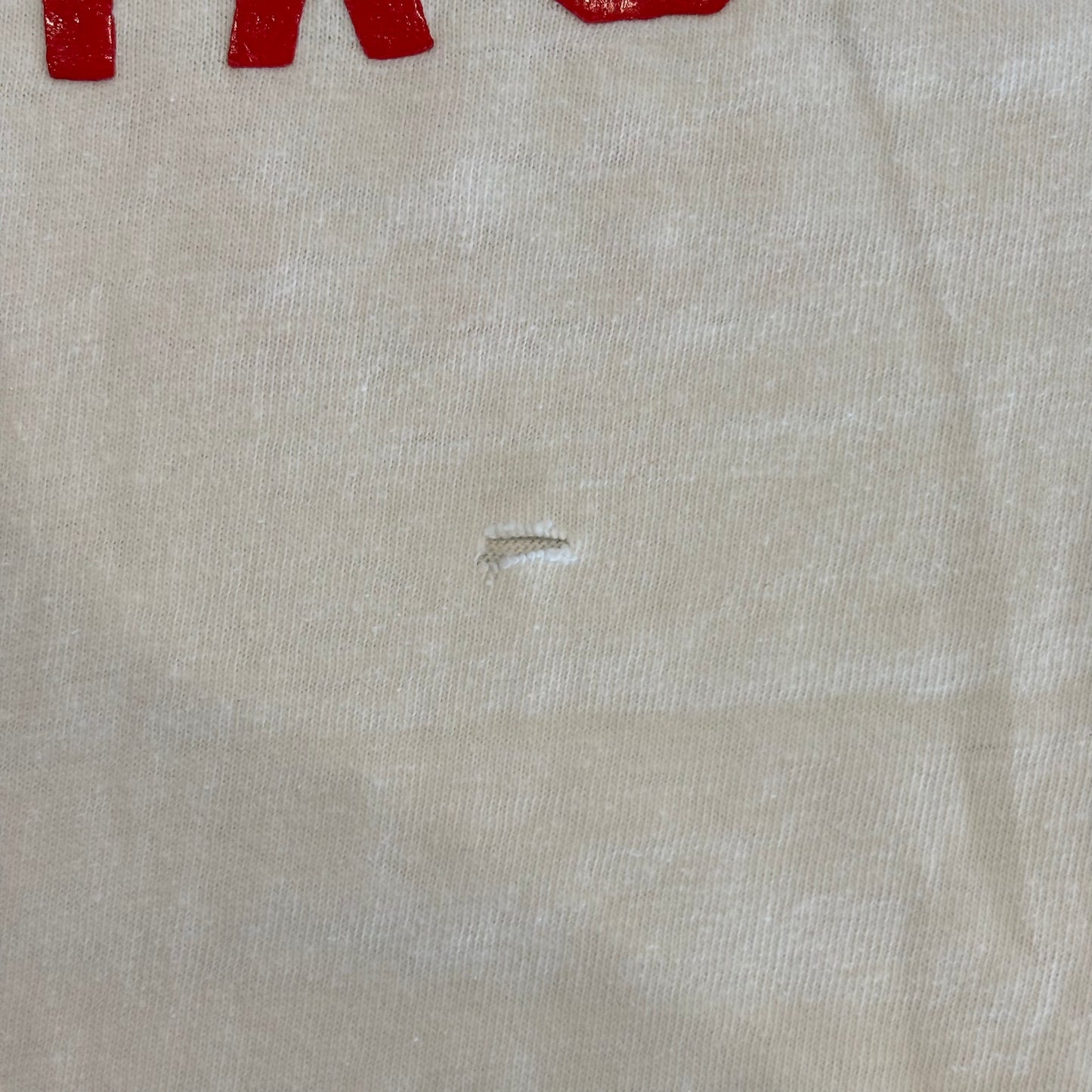 70's Champion KANSAS CITY CHIEFS カレッジTシャツ 白 (L)/A7211T-SO