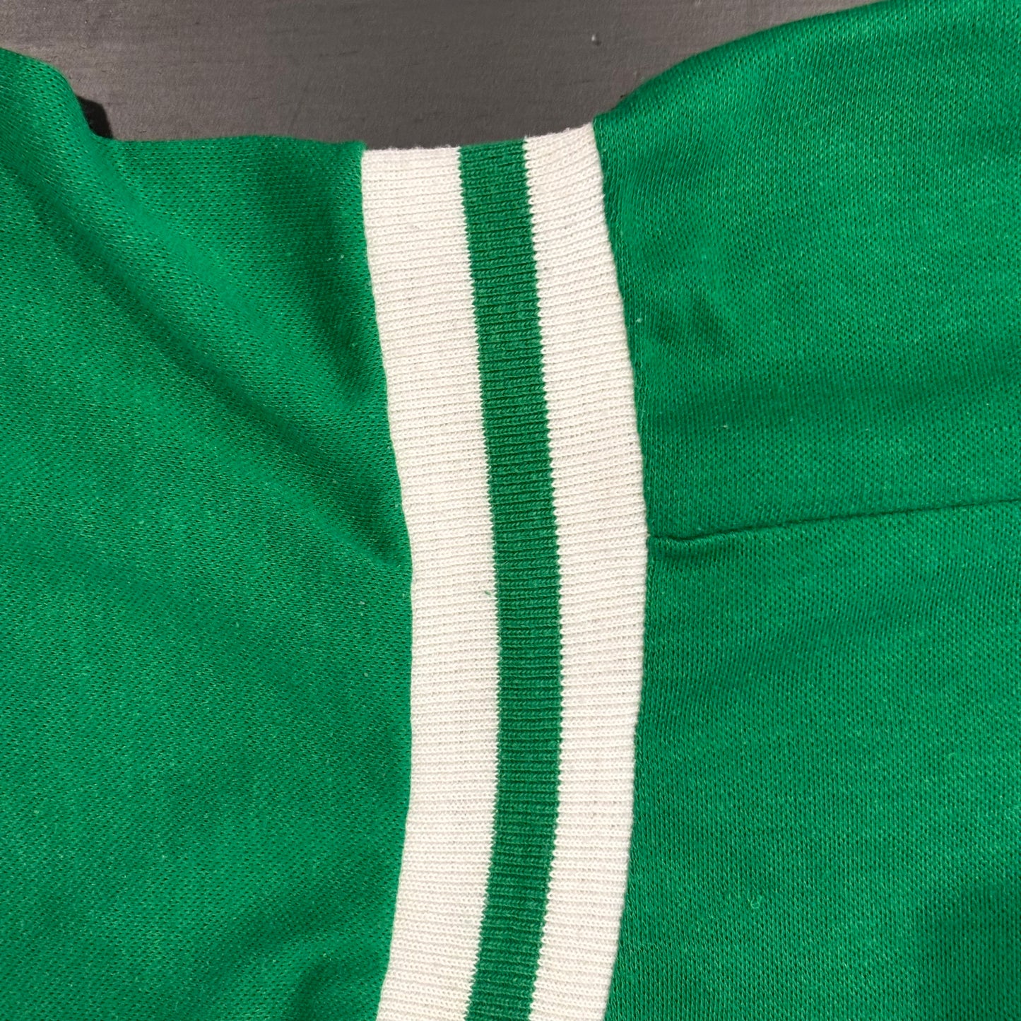 80's ARTEX CHEERS スヌーピー フットボールTシャツ 緑 (M)/A7207