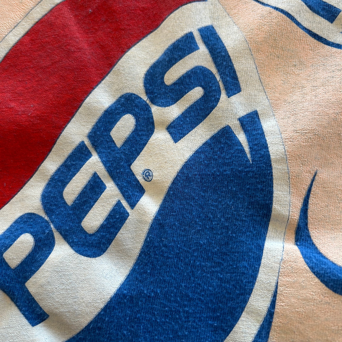 90's Hanes PEPSI ペプシコーラ"Cool Cans"アドバタイジングTシャツ 企業T 青(XL)A7284T-SO