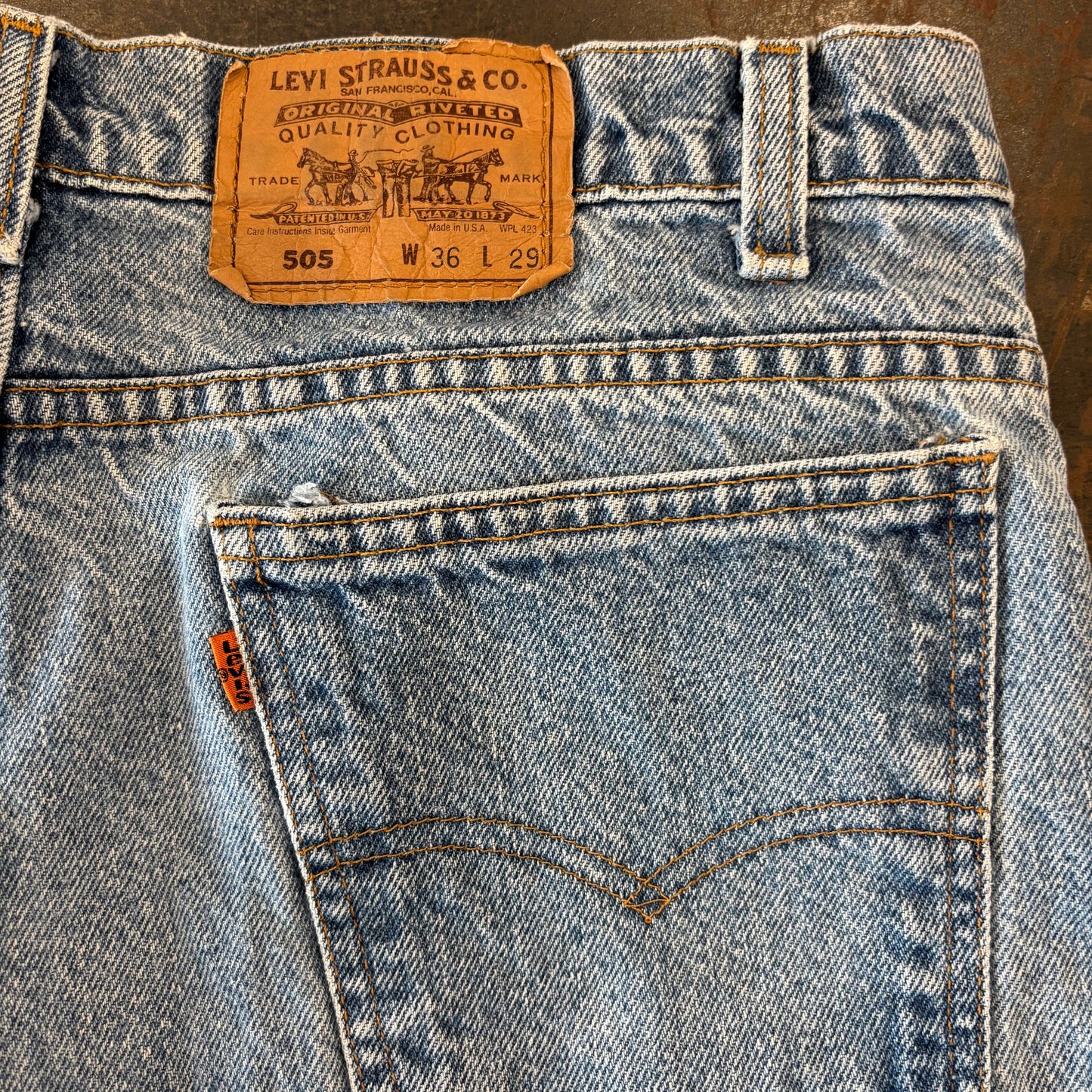 90's Levi's リーバイス denim デニム 505 (W36 L32)/A6195P-SO