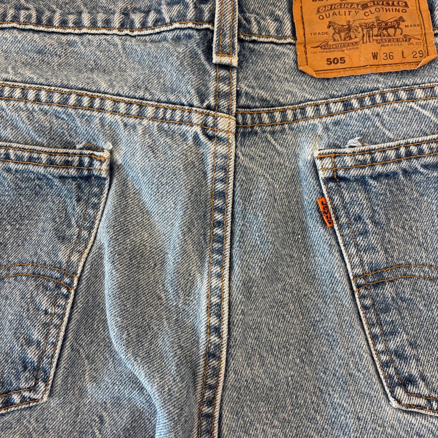 90's Levi's リーバイス denim デニム 505 (W36 L32)/A6195P-SO