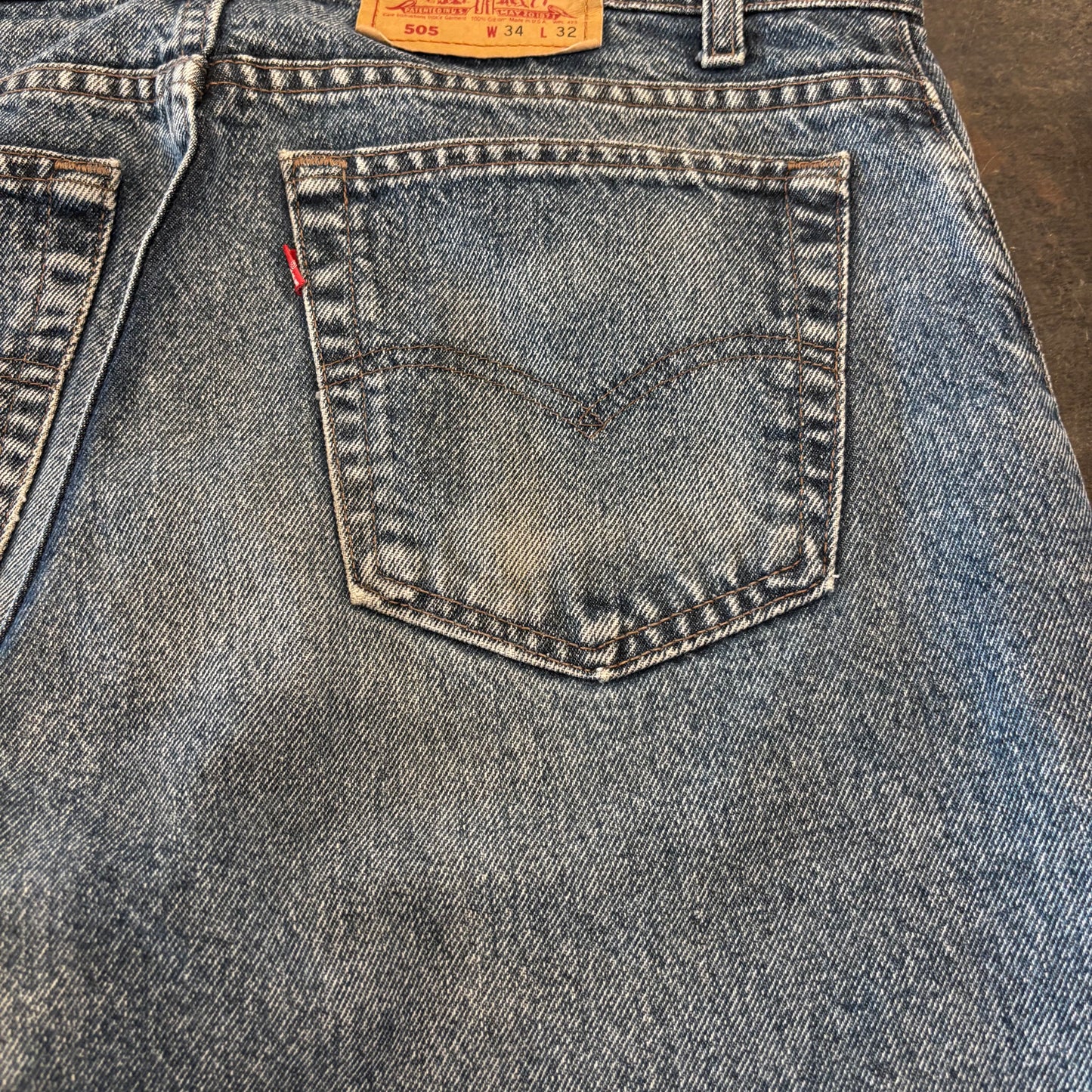 90's Levi's リーバイス 505 デニム パンツ (W34 L32)/A0371P-SO