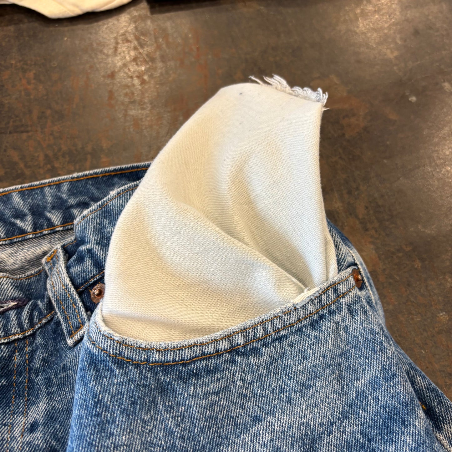 80's Levi's 505 denim デニム パンツ (W34 L32)/A7217P-SO
