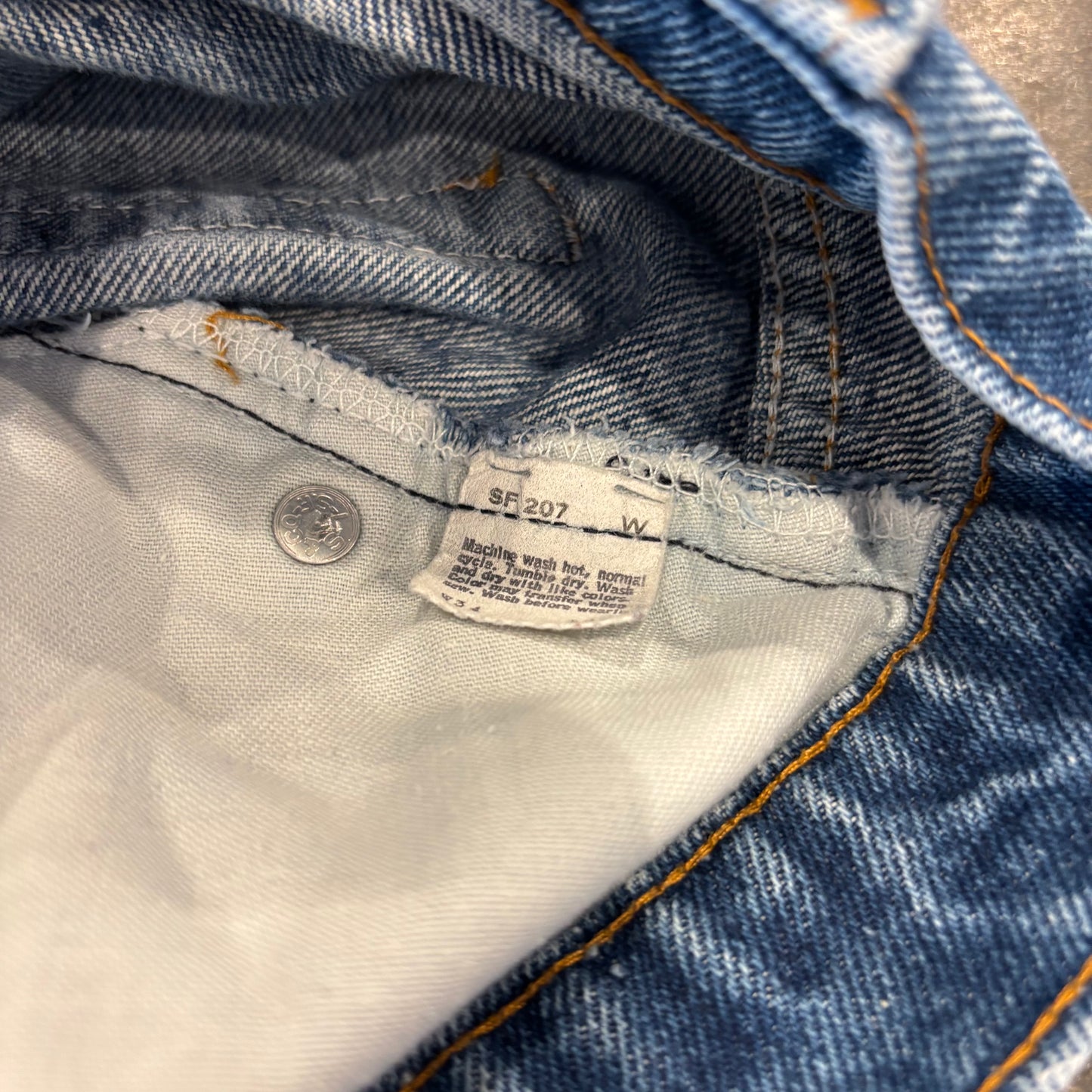 80's Levi's 505 denim デニム パンツ (W34 L32)/A7217P-SO