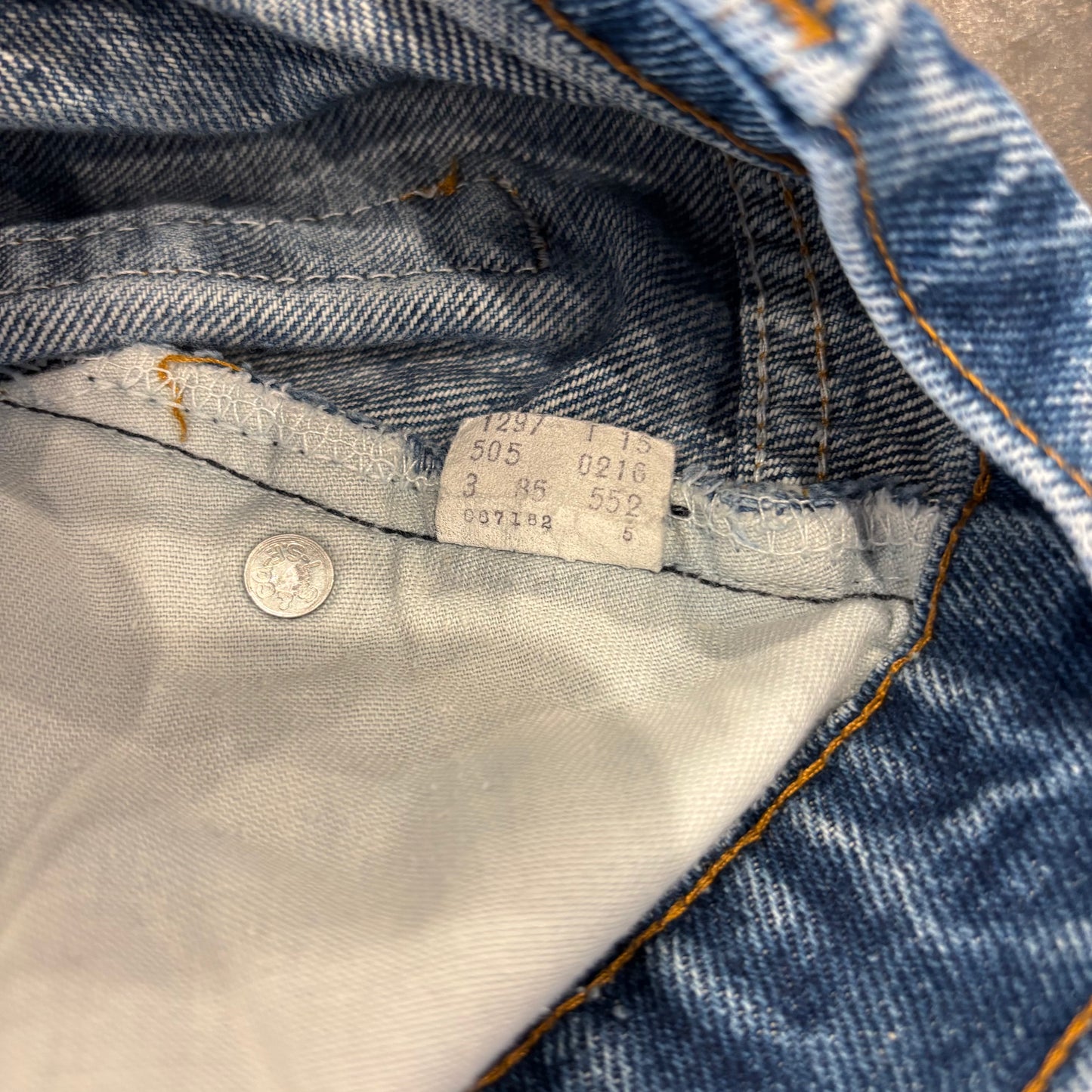 80's Levi's 505 denim デニム パンツ (W34 L32)/A7217P-SO