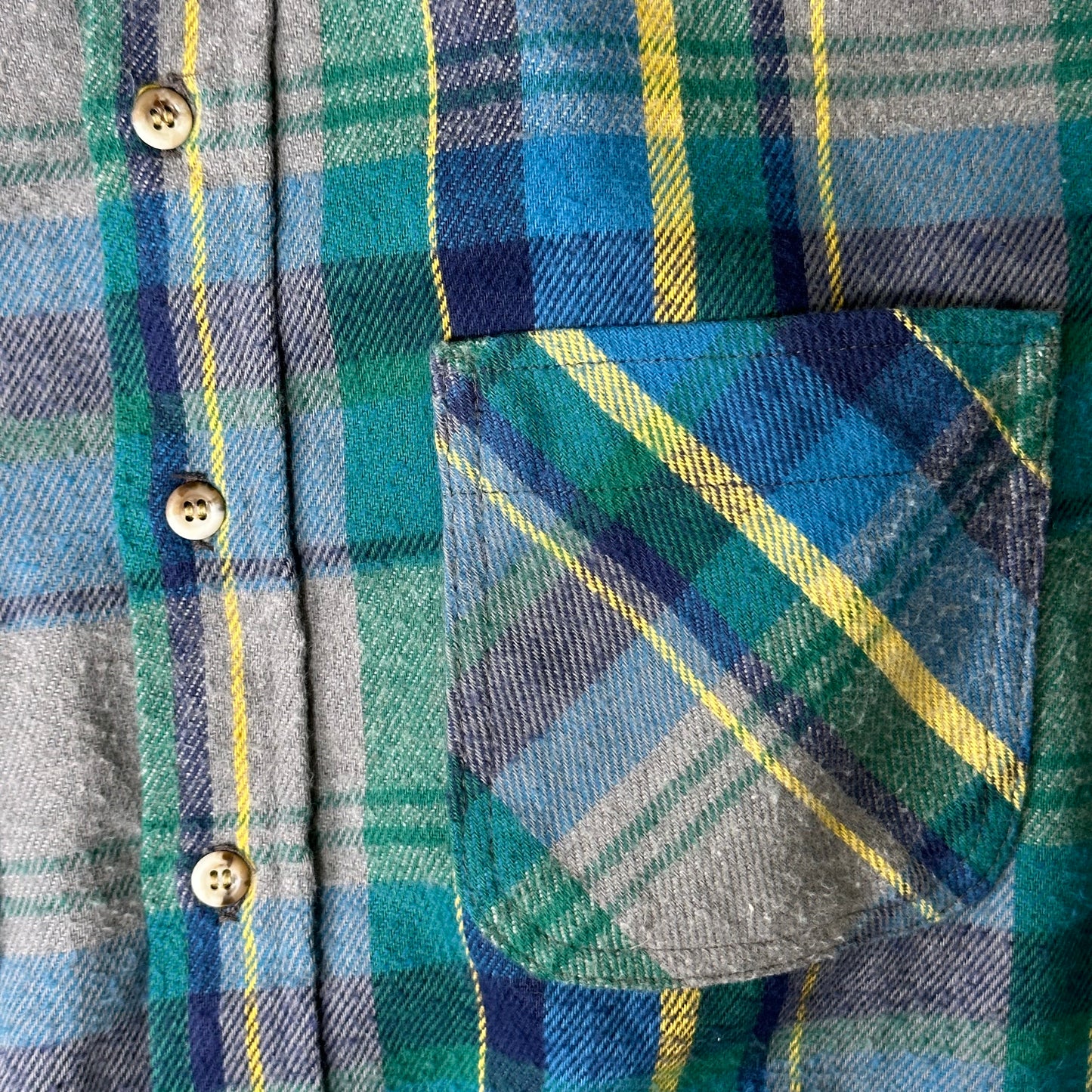 90's ST JOHN'S BAY ネルシャツ (M)/A0268SH-SO