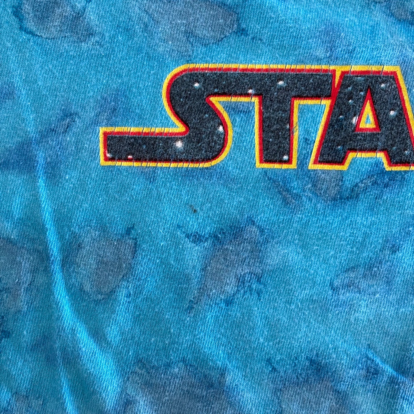 00's STAR WARS EP 1 Phantom Menace スターウォーズ Tシャツ 青水色 (サイズ不明)/B2669T-SO