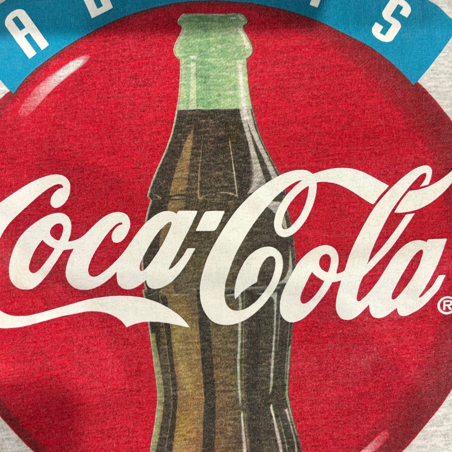 90's BELTON ALWAYS Coca-Cola コカ・コーラ フェイクレイヤードTシャツ 白 (XL)/B2672T-SO