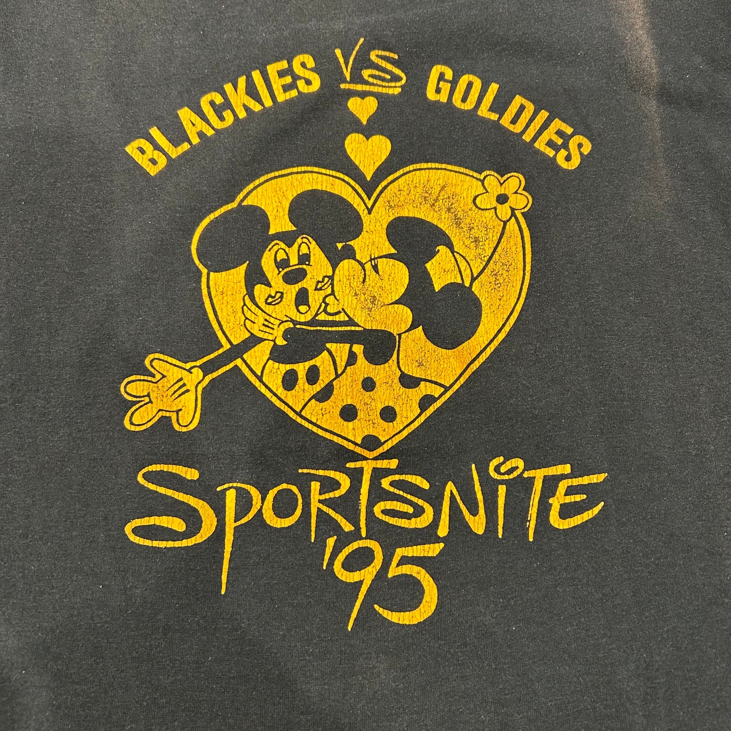 90's Tee Swing SPORTSNITE'95 プリントTシャツ ミッキー(XL)/B1842T-SO