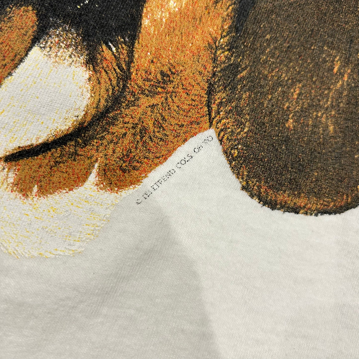90's Lee Basset Hound 犬プリントTシャツ 白(M)/A4138T-SO