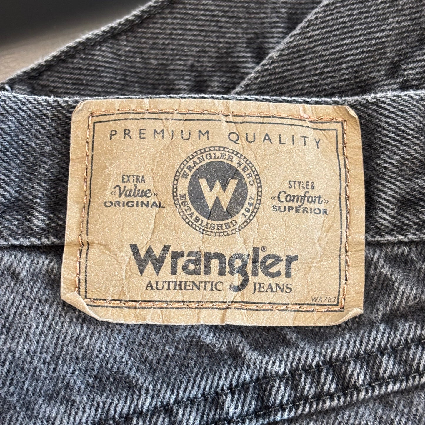 00's Wrangler ラングラー ショーツ ハーフパンツ 黒 (W33)/B2700P-SO