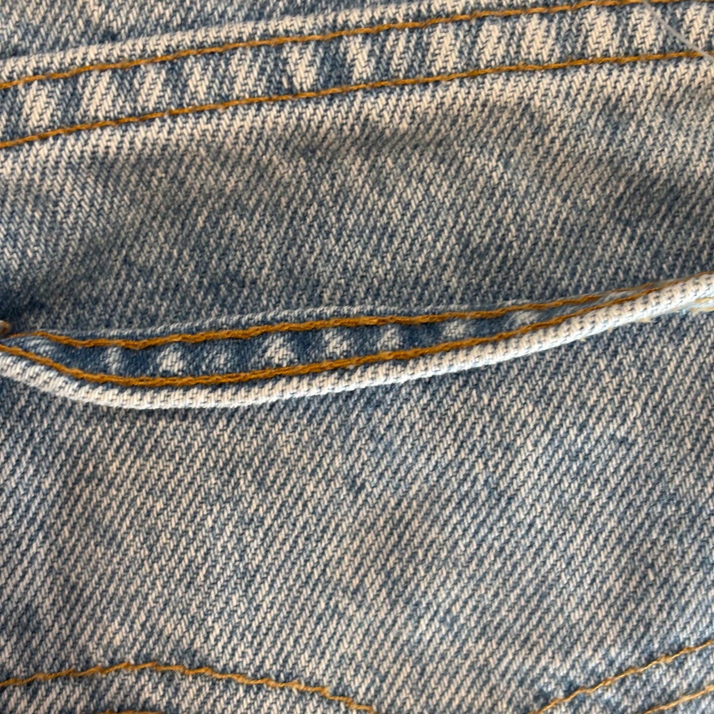 90's Levi's 550 USA製 リーバイス ショーツ ハーフパンツ オレンジタブ 薄青 (W36)/B2097P-SO