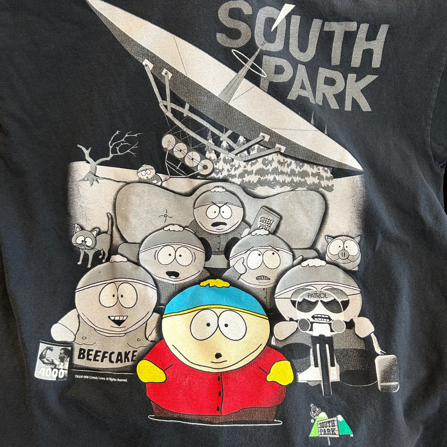 90's アニメ SOUTH PARK サウスパーク Tシャツ HYLAND 黒(L)/B2754T-SO