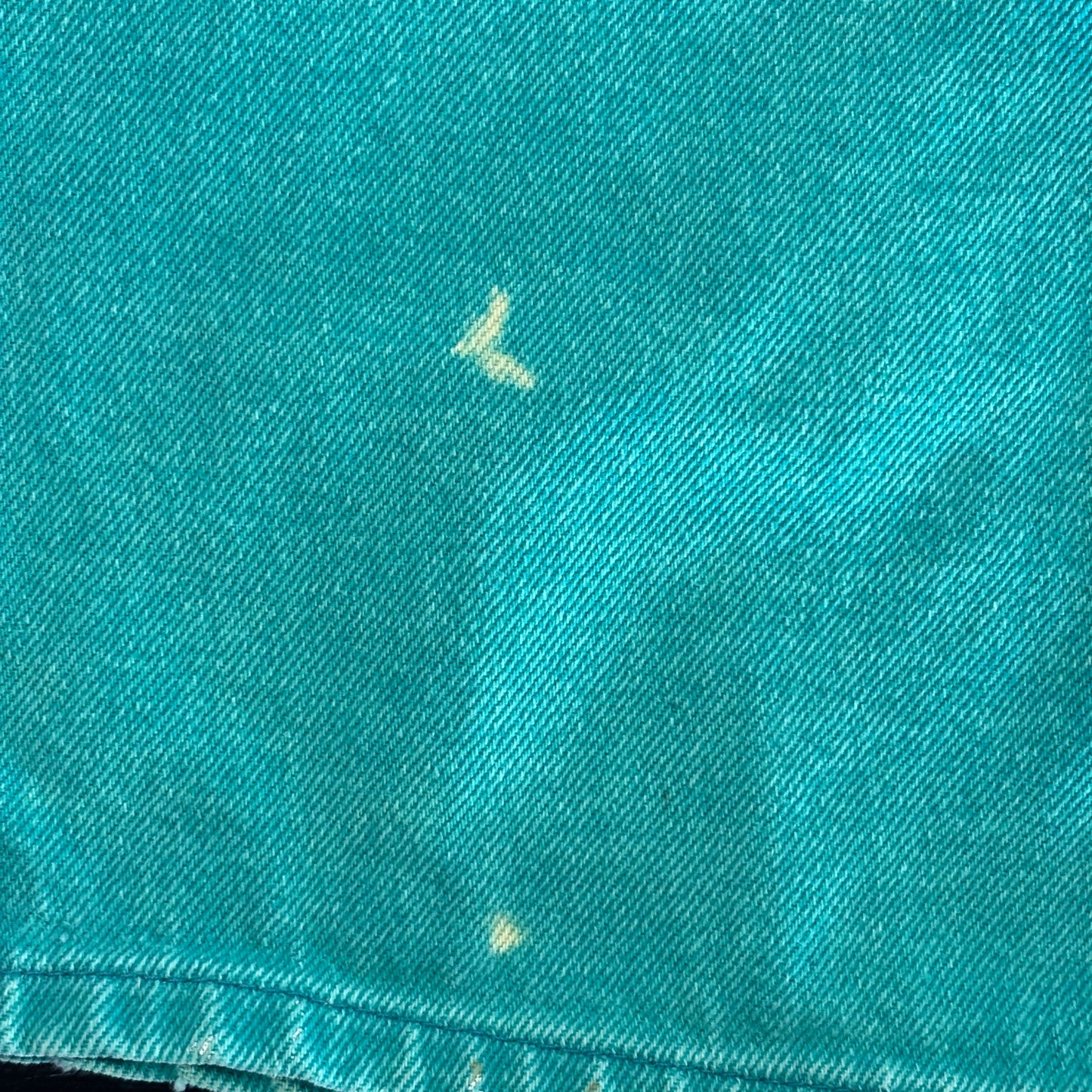 90's Levi's 560 リーバイス USA製 ショーツ ハーフパンツ オレンジタブ 緑 (W38)/B2701P-SO