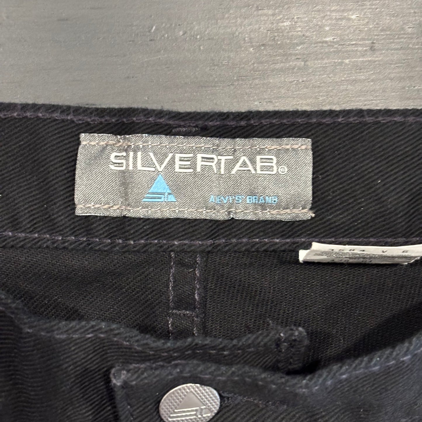 00's Levi's Silver Tab リーバイス シルバータブ LOOSE FIT ハーフパンツ 黒 (W36)/B2624P-SO