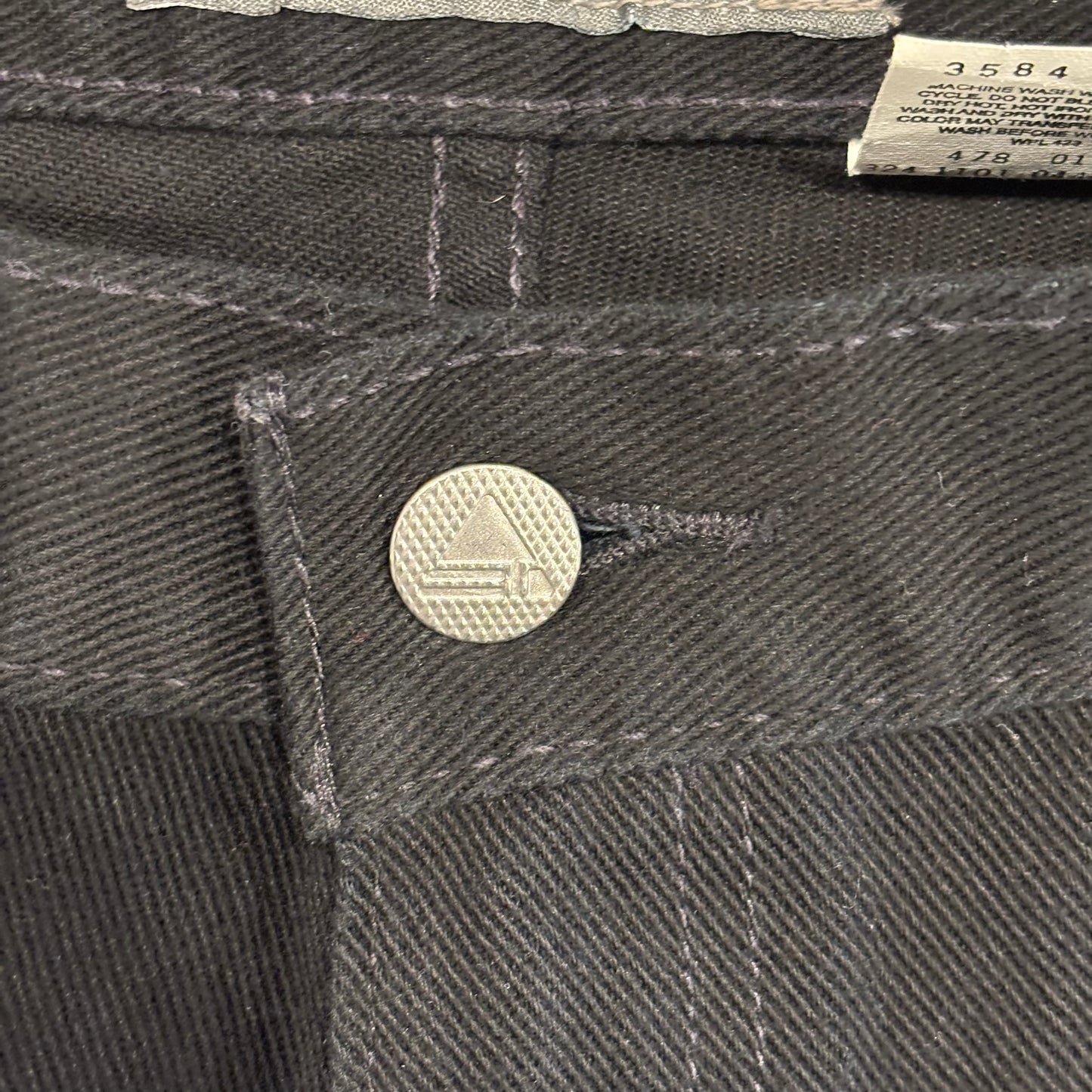 00's Levi's Silver Tab リーバイス シルバータブ LOOSE FIT ハーフパンツ 黒 (W36)/B2624P-SO