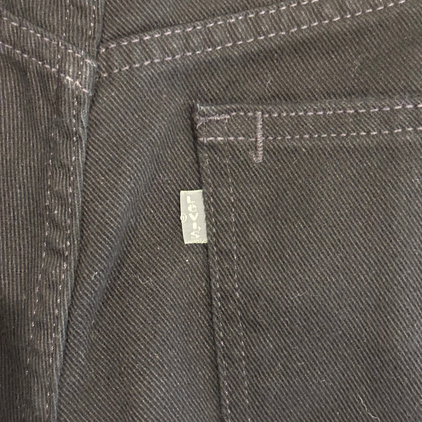 00's Levi's Silver Tab リーバイス シルバータブ LOOSE FIT ハーフパンツ 黒 (W36)/B2624P-SO