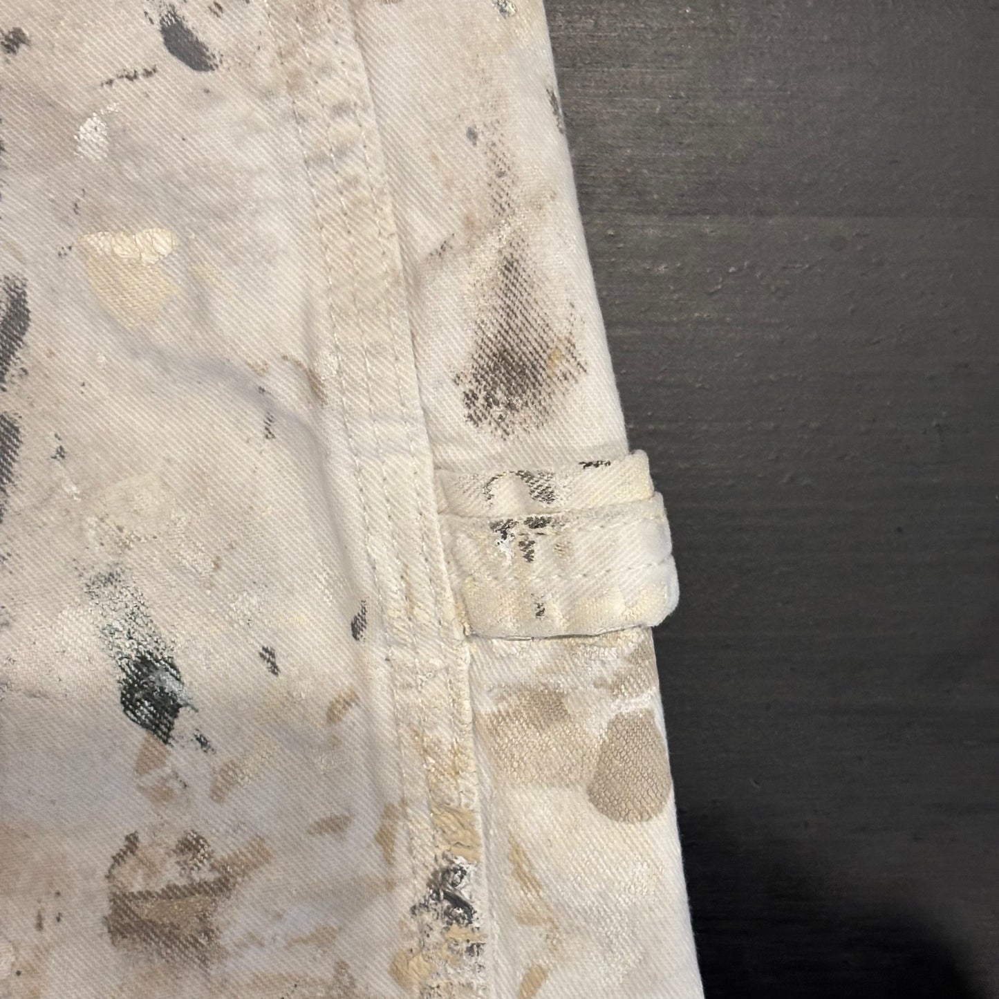 00's Dickies ディッキーズ ペインターショーツ ハーフパンツ 白 (W36)/2246P-SO