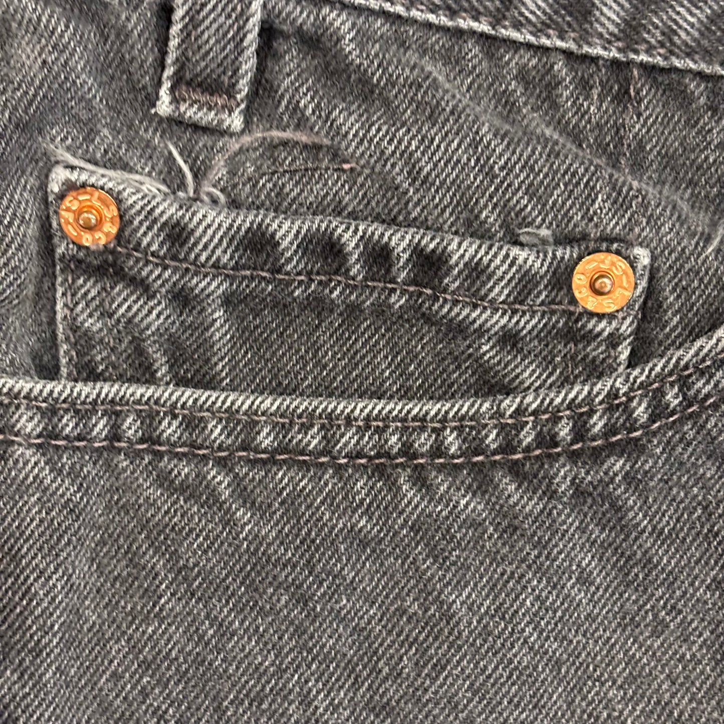 00's Levi's 550 リーバイス ショーツ ハーフパンツ 黒 (W36)/B2698P-SO