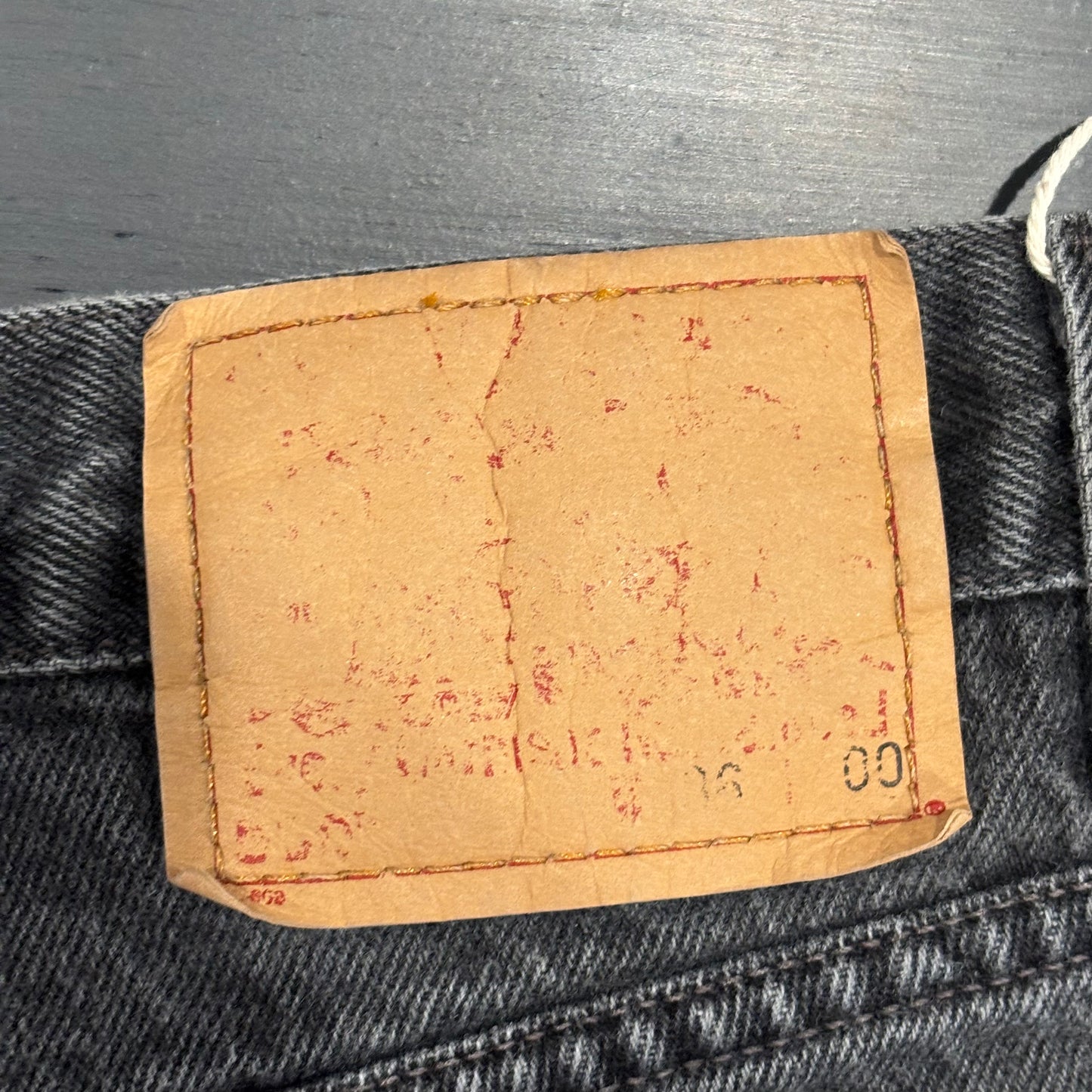 00's Levi's 550 リーバイス ショーツ ハーフパンツ 黒 (W36)/B2698P-SO