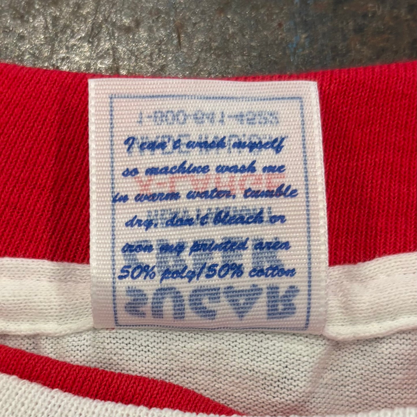 90's SUGAR CREEK Budweiser KING OF BEERS プリントTシャツ 白 XL/A7151T-SO