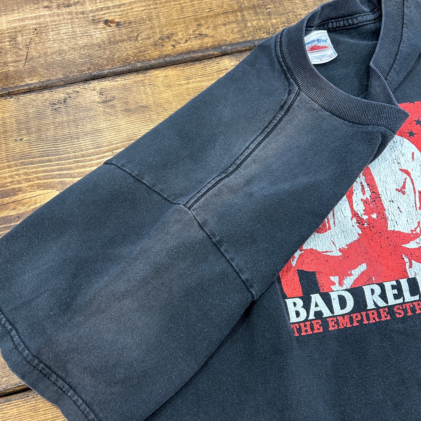 00's BAD RELIGION"The Empire Strikes first"Tシャツ アルバムアートワーク 黒(L)/A7309T-SO